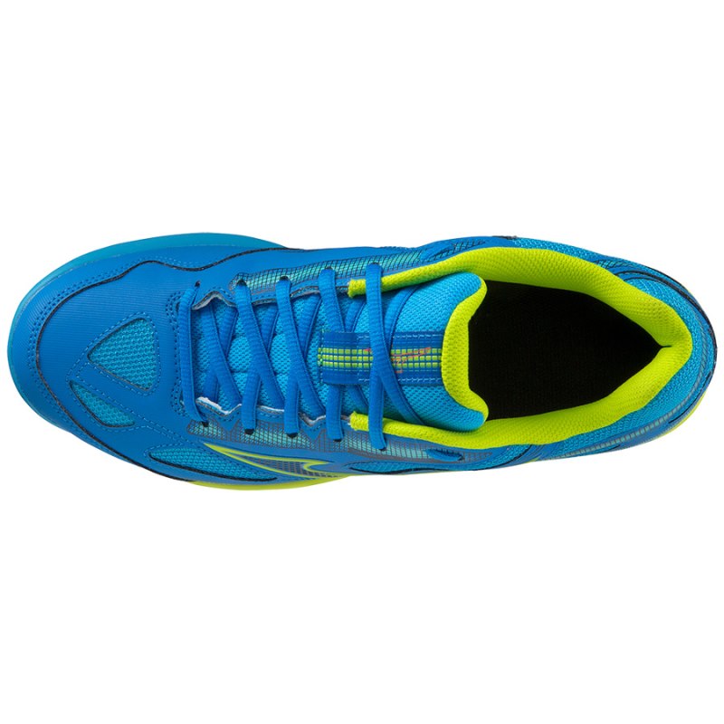 Mizuno Break Shot 4 Padel Blauw Lichtgroen | NWQG4576