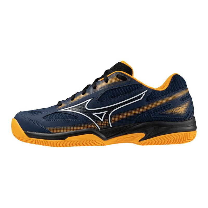 Mizuno Break Shot 4 Padel Donkerblauw Wit Oranje | LKZX9733