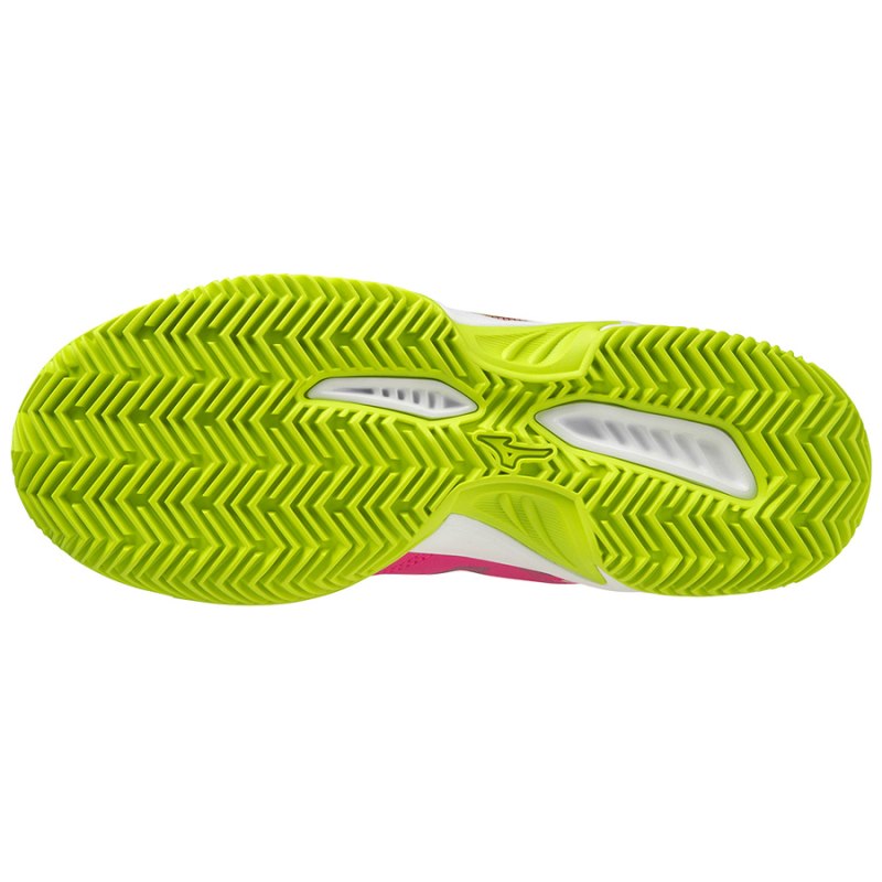 Mizuno Break Shot 4 Padel Fuchsie Lichtgroen Wit | RZNY7026