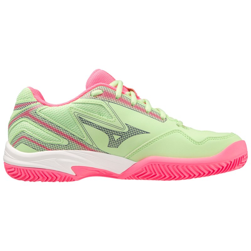 Mizuno Break Shot 4 Padel Groen Roze Wit | LUNH8602