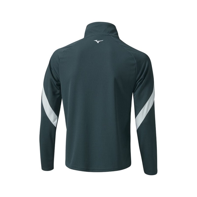 Mizuno Breath Thermo Drop 1/4 Zip Donkerblauw | XLKF9956