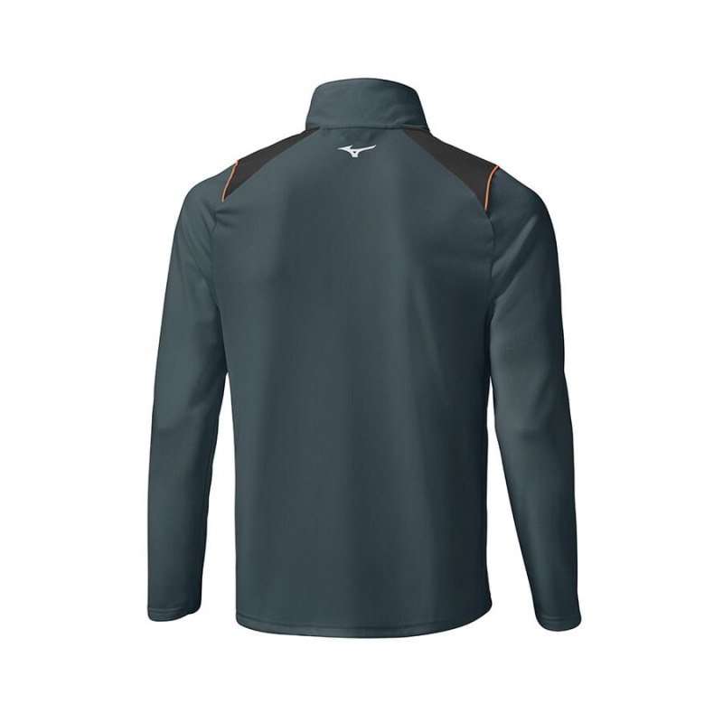 Mizuno Breath Thermo Elite 1/4 Zip Donkerblauw | EEKI0739