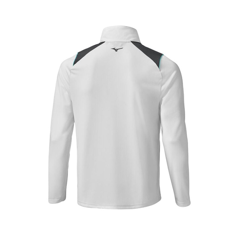 Mizuno Breath Thermo Elite 1/4 Zip Grijs | EFCY1472