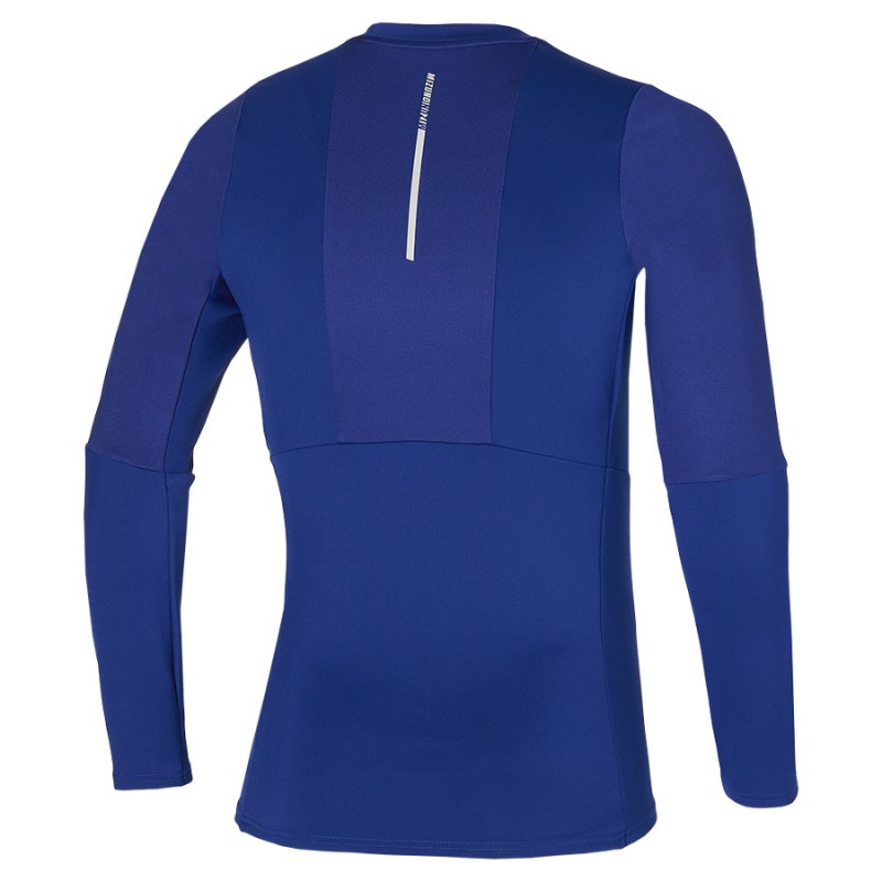 Mizuno Breath Thermo Long Sleeve Donkerblauw | PESF9839