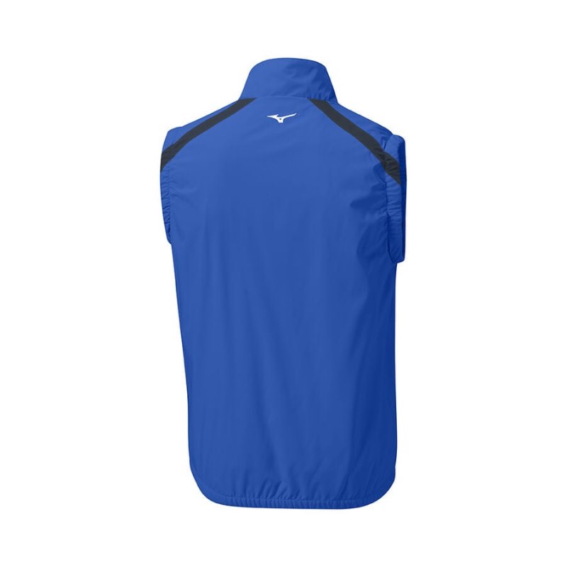 Mizuno Breath Thermo Move Tech Gilet Blauw | OOST4610