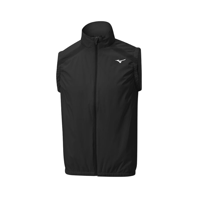 Mizuno Breath Thermo Move Tech Gilet Zwart | IUXD4461