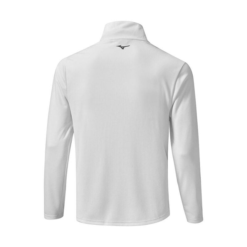 Mizuno Breath Thermo ST 1/4 Zip Grijs | WLYN9532