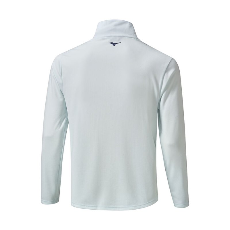 Mizuno Breath Thermo ST 1/4 Zip Lichtblauw | NNAD2050