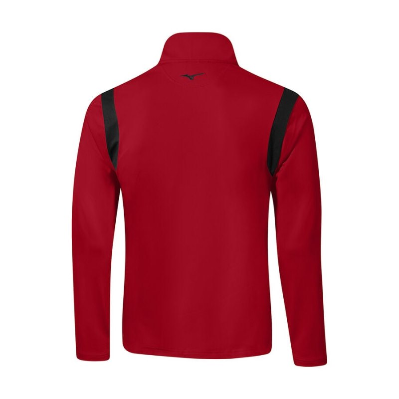 Mizuno Breeze Elite 1/4 Zip Rood | YIFX4991