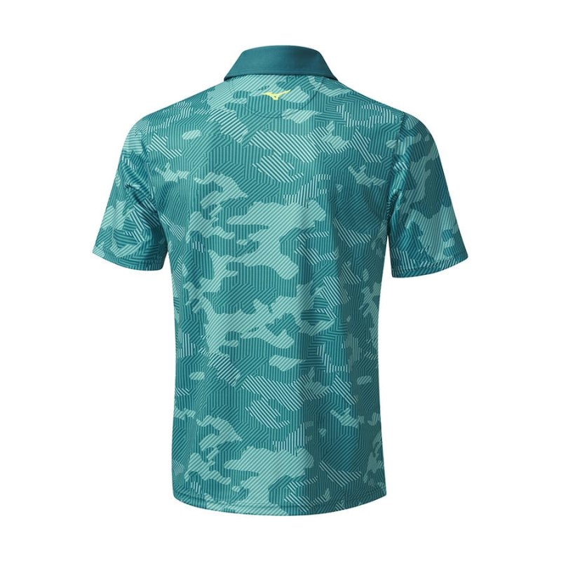 Mizuno Camo Shirt Donkergroen | RTAS8341