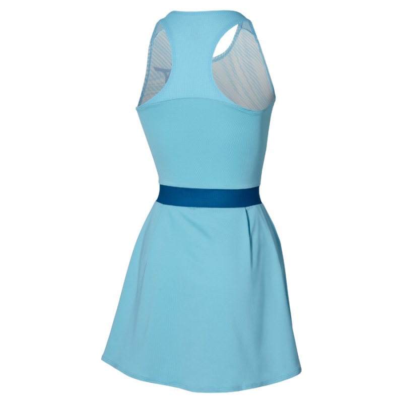 Mizuno Charge Printed Dress Lichtturquoise | XSAO0377