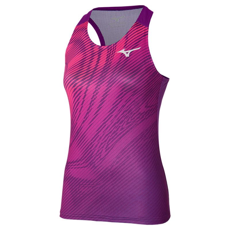 Mizuno Charge Printed Paars | DPLE3068