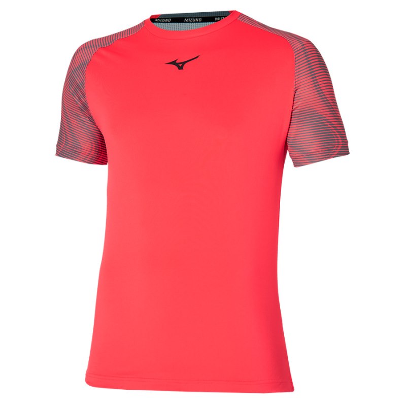 Mizuno Charge Shadow Tee Rood | HLIV3900