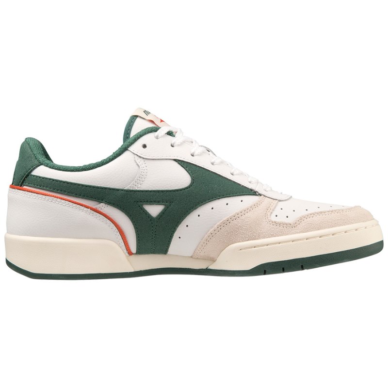 Mizuno City Wind Premium Wit Groen Beige | SQUV7556