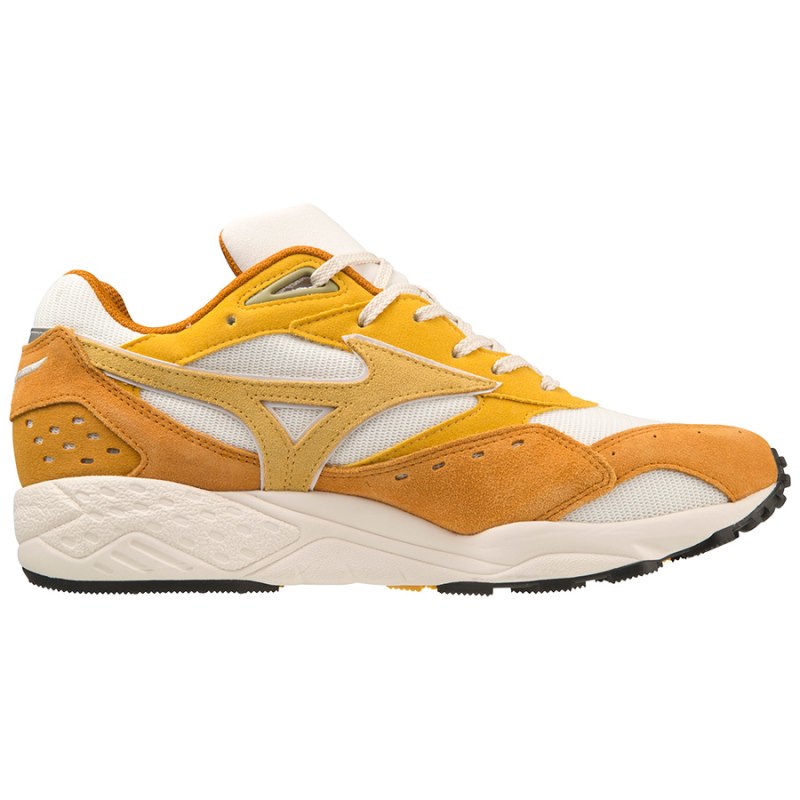 Mizuno Contender Suede Wit Geel | BMEF3494