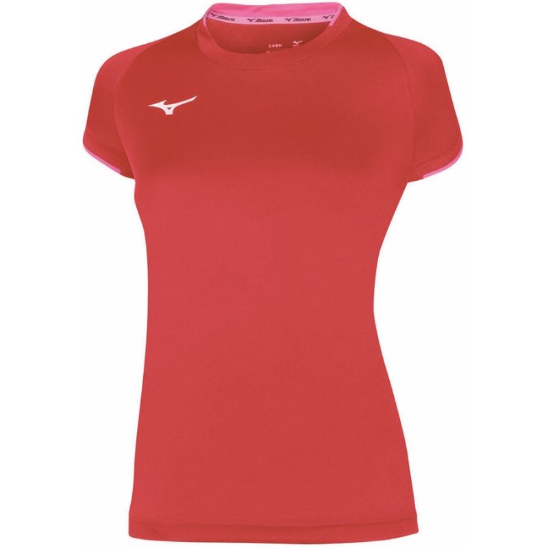 Mizuno Core SS Tee Rood | BVFJ8252