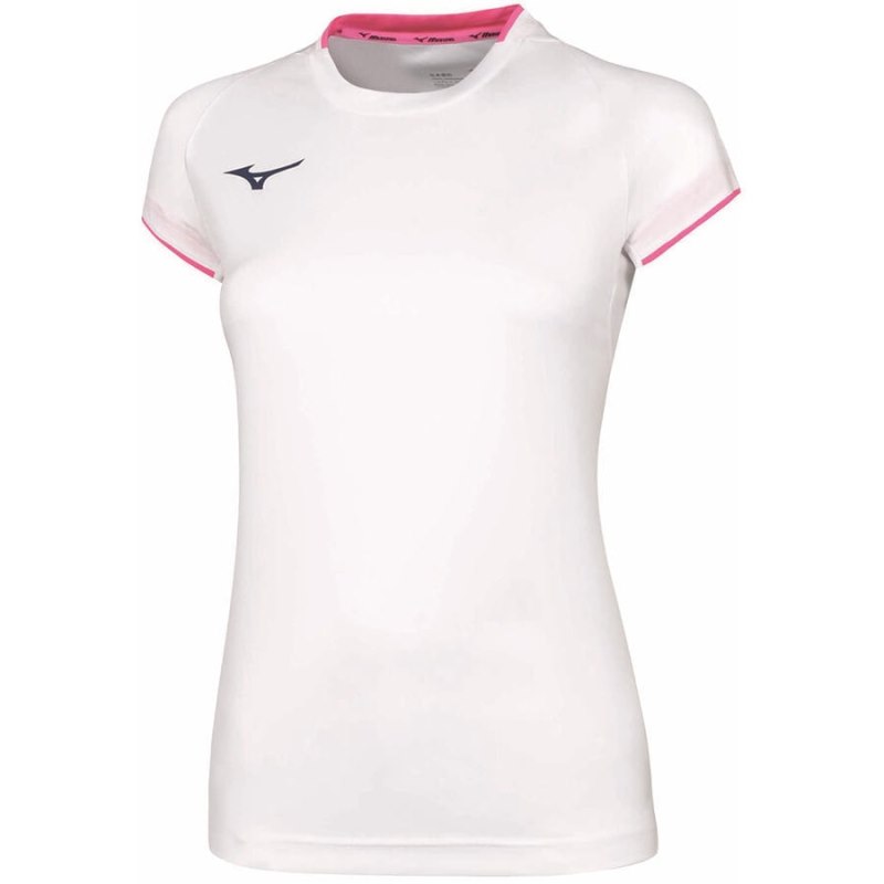 Mizuno Core SS Tee Wit | VBIC5073