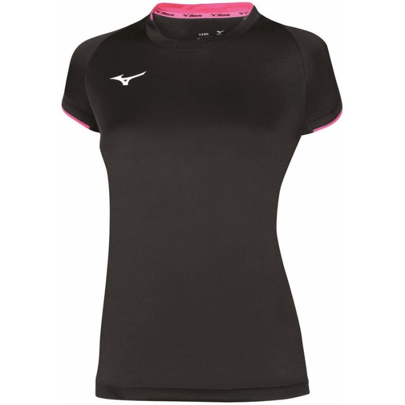 Mizuno Core SS Tee Zwart | OHPZ8484