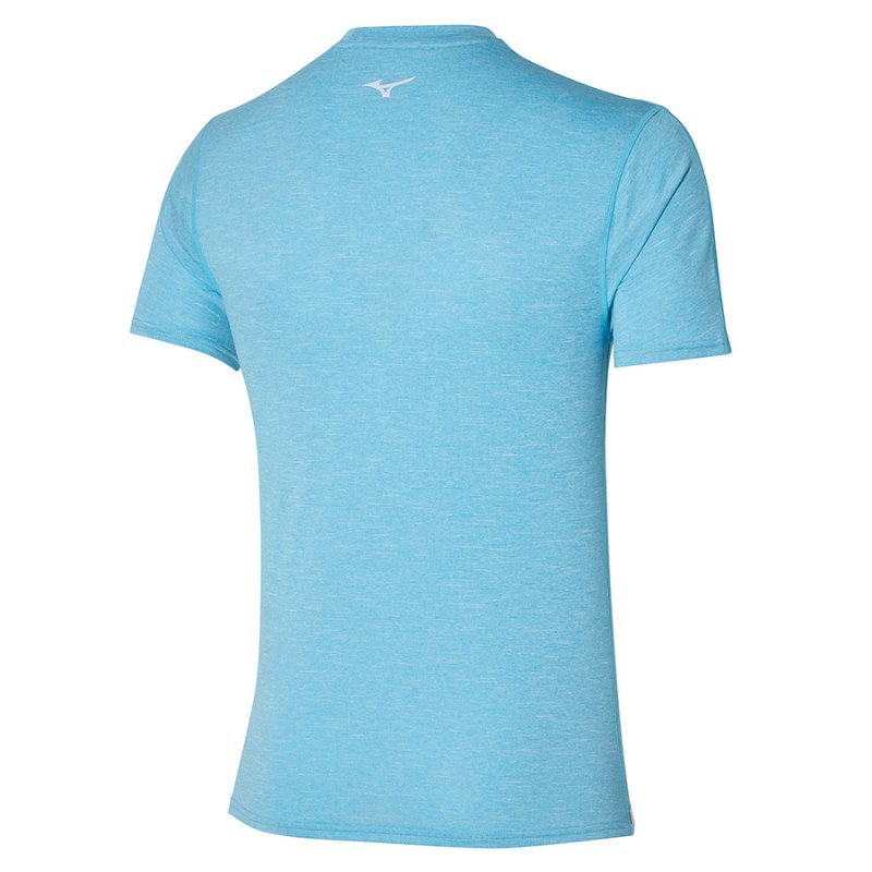 Mizuno Core Tee Blauw | VDSS9883