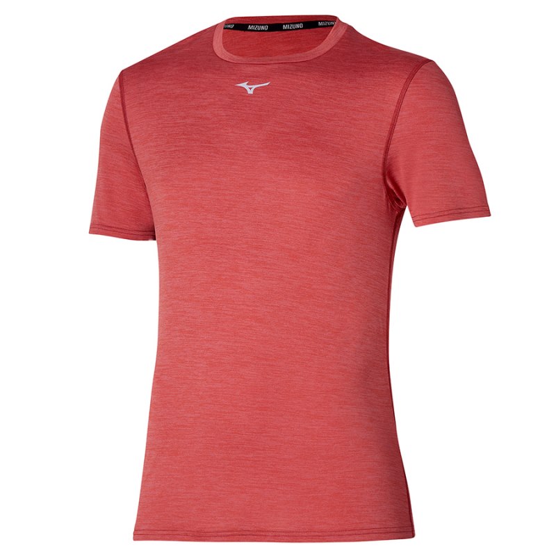 Mizuno Core Tee Rood | MQJT2304