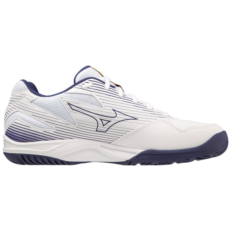 Mizuno Cyclone Speed 4 Wit Blauw Goud | GSAP5898