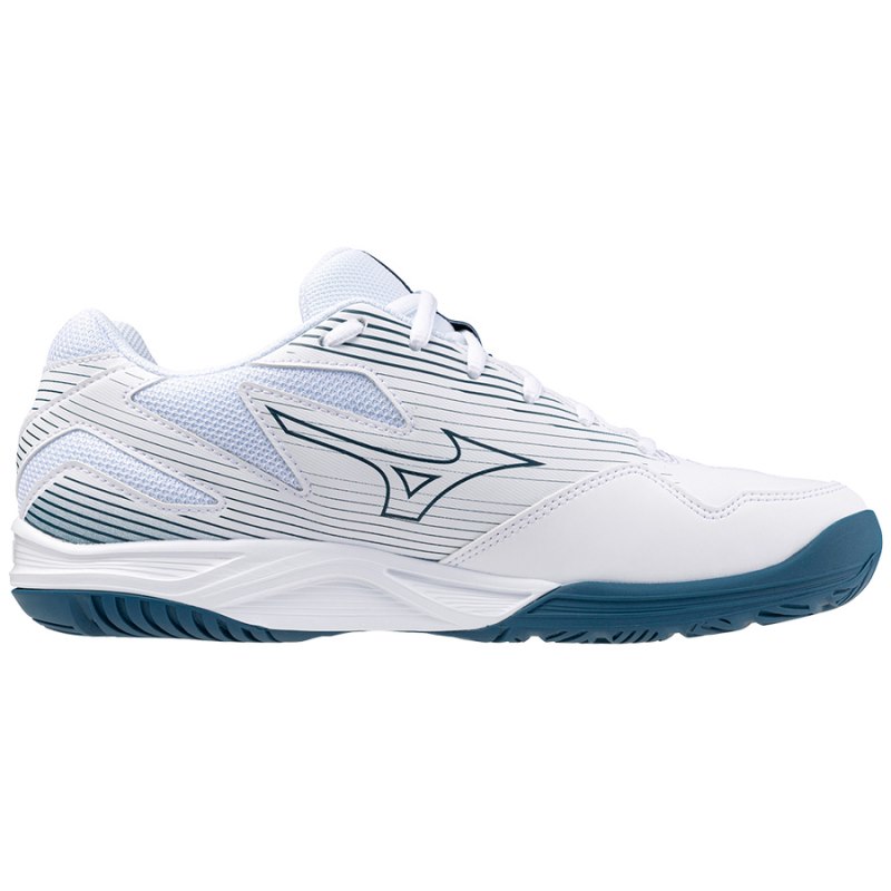 Mizuno Cyclone Speed 4 Wit Blauw Zilver | OKAF6193