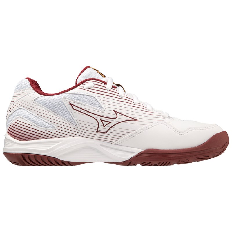 Mizuno Cyclone Speed 4 Wit Donkerrood | BBAK9662