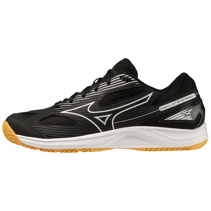 Mizuno Cyclone Speed 4 Zwart Wit | DVBG4368