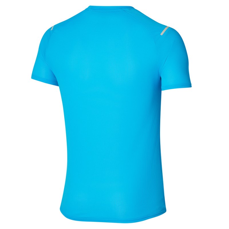 Mizuno Dryaeroflow Tee Blauw | TMBU4089