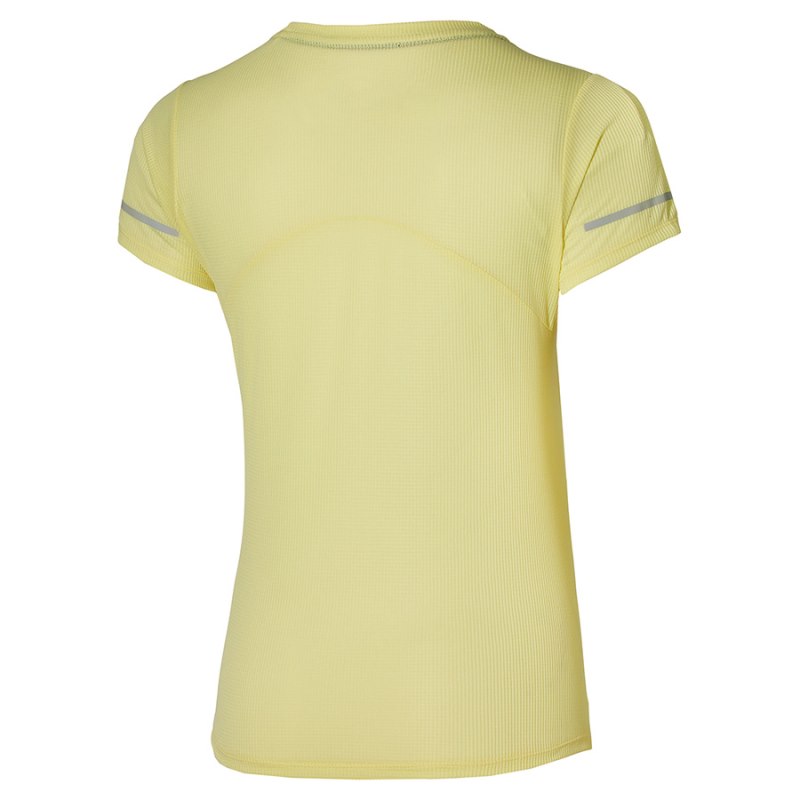 Mizuno Dryaeroflow Tee Lichtgroen Geel | JKWW7574