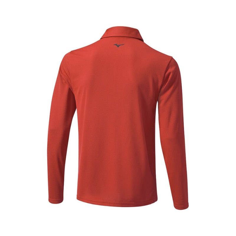 Mizuno Elite L/S Shirt Rood | EJLF0796