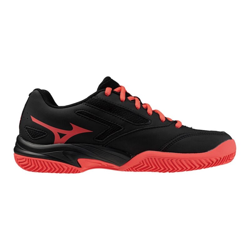 Mizuno Exceed Star JR. CC Zwart Rood | EQCJ5355