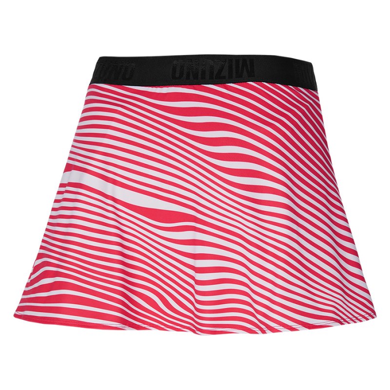 Mizuno Flying Skirt Rood Wit | DWPF3319