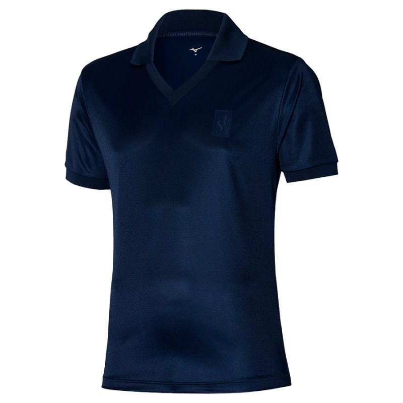 Mizuno Game Jersey SR Donkerblauw | HTEG8993