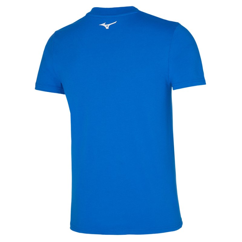 Mizuno Graphic Tee Blauw | BBMM9784