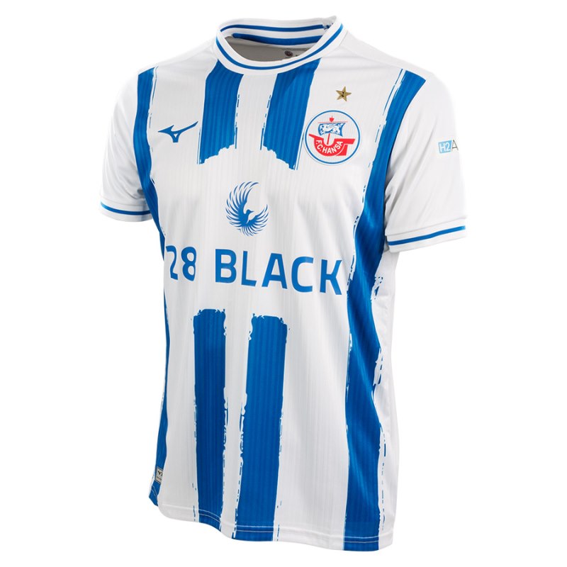 Mizuno Hansa Rostock Away Jersey 24/25 Wit | BWCG9437