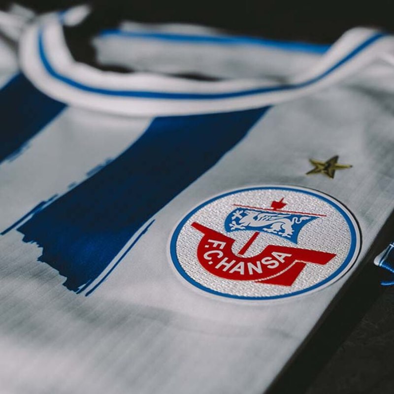 Mizuno Hansa Rostock Away Jersey 24/25 Wit | BWCG9437