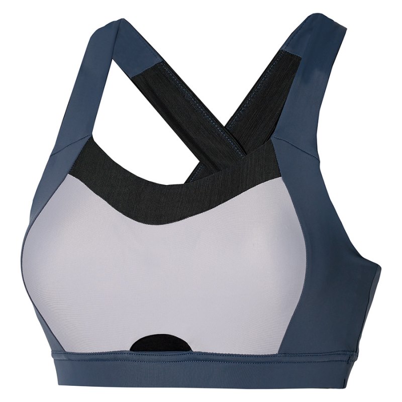 Mizuno High Support Bra Donkerblauw Blauw | ADGN3630