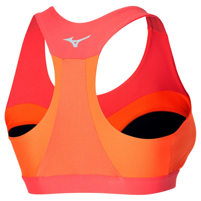 Mizuno High Support Bra Oranje | UKHE8456