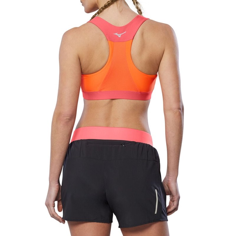 Mizuno High Support Bra Oranje | UKHE8456