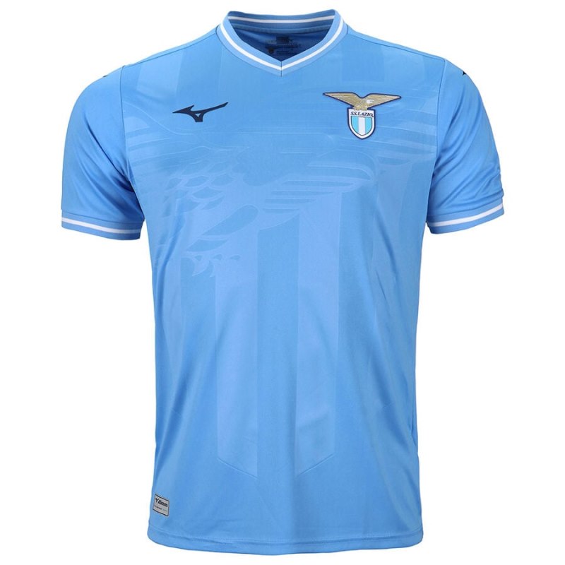 Mizuno Home SS Jersey Lazio Junior Blauw | LHMJ3451