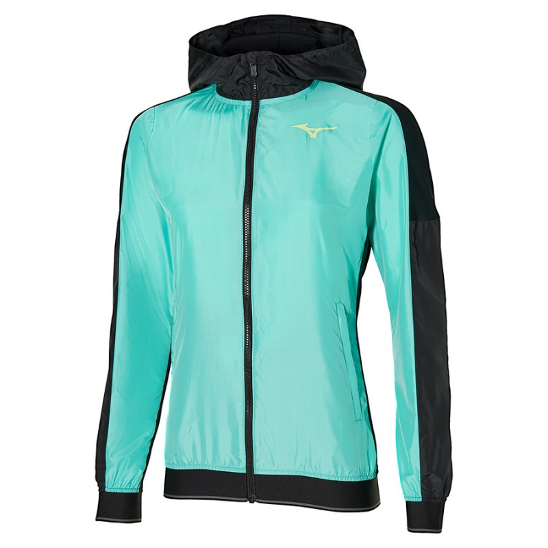 Mizuno Hoody  Turquoise | GUZW3513