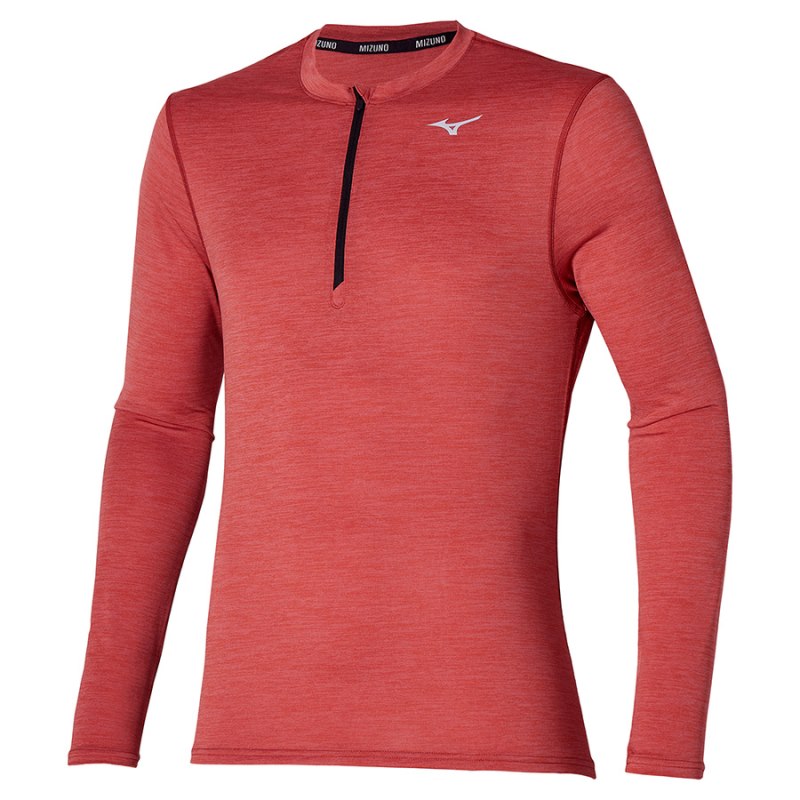 Mizuno Impulse Core Longsleeve Rood | OZXF9109