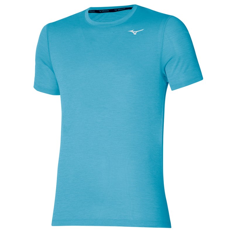 Mizuno Impulse Core Tee Blauw | JPYY4930