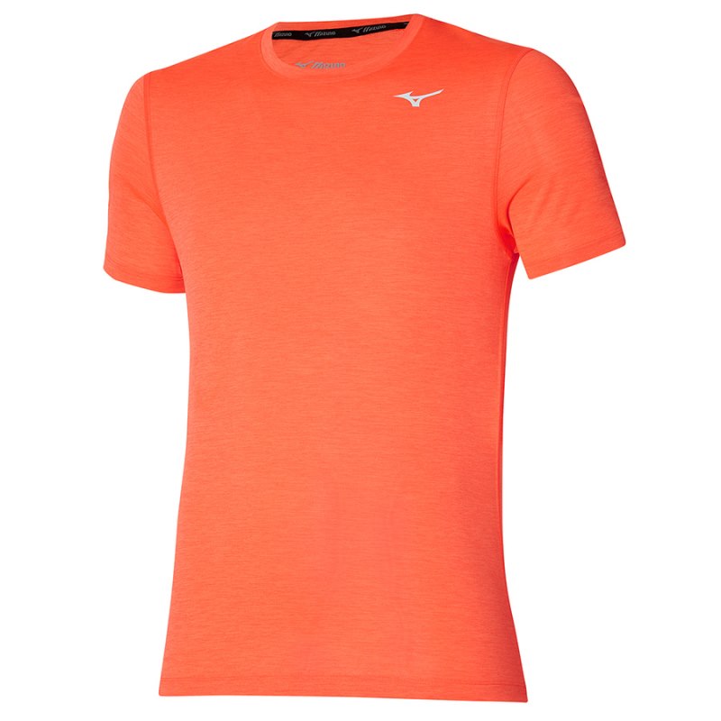 Mizuno Impulse Core Tee Rood | XKDP3559