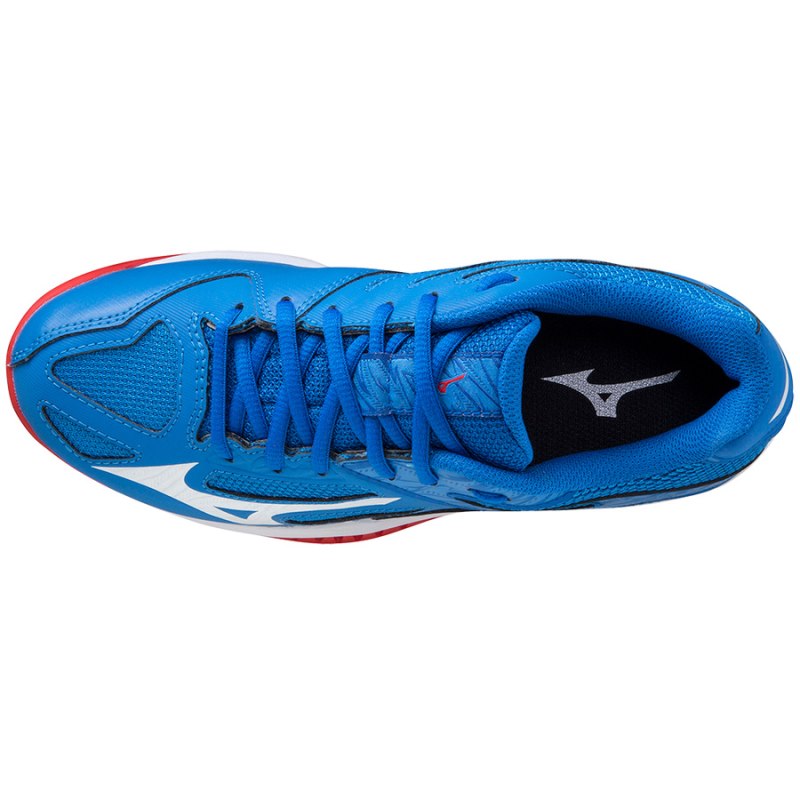 Mizuno Lightning Star Z6 JR Blauw Wit Rood | GDXS3918