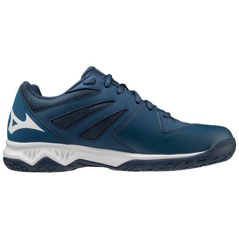 Mizuno Lightning Star Z6 JR Donkerblauw Wit Blauw | UDRM0568