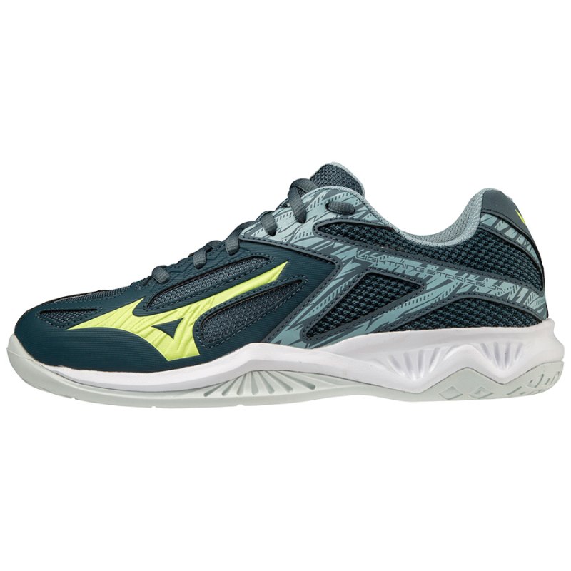 Mizuno Lightning Star Z6 JR Groen Lichtgroen Blauw | ISOQ5157