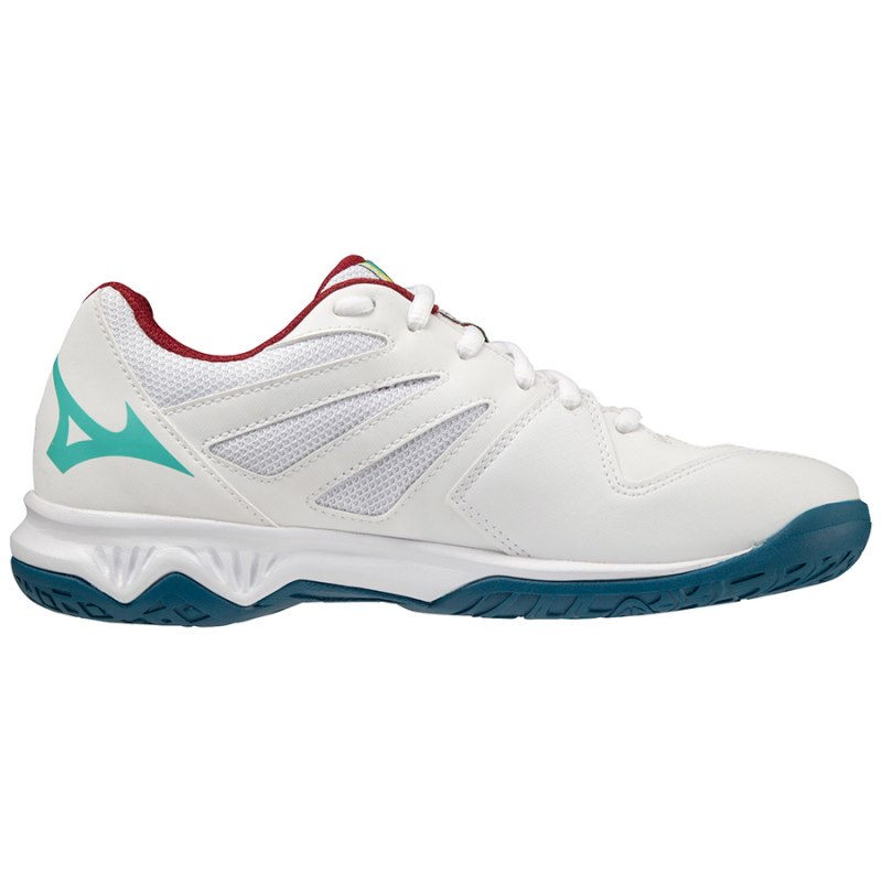 Mizuno Lightning Star Z6 JR Wit Turquoise Blauw | EVLG6037