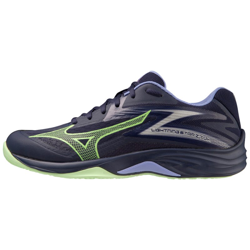 Mizuno Lightning Star Z7 JR Donkerblauw Groen Paars | JSLG2293